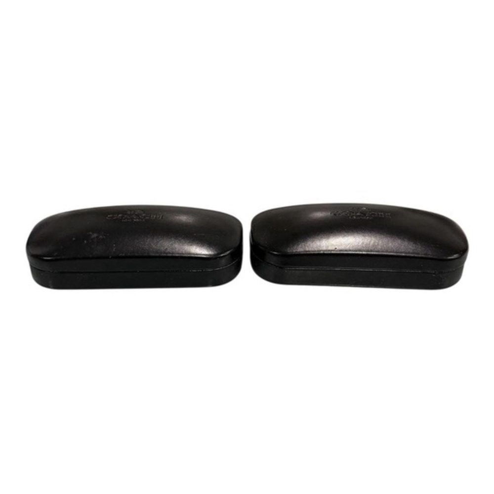 Coach Hard Shell Eyeglass Cases Lot of 2 Sunglasses Storage Box Authentic - Picture 2 of 12